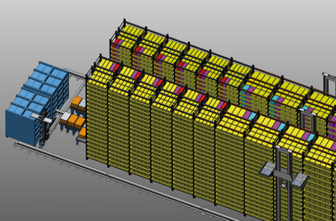 AGV (Automatic Guided Vehicles) / Automated Storage and Retrieval System