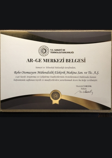 AR-GE Belgesi